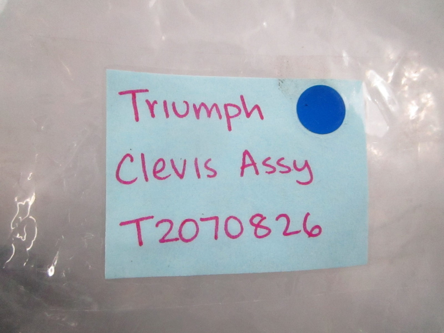 *NEW OEM* 0810 Triumph Clevis Assembly T2070826