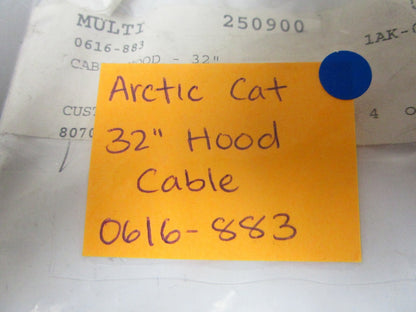 *NEW OEM* 0720 Arctic Cat 32" Hood Cable 0616-883