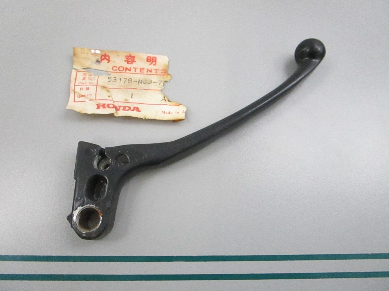 NEW OEM 53178-MC3-700 Honda Left Handle Lever 0810