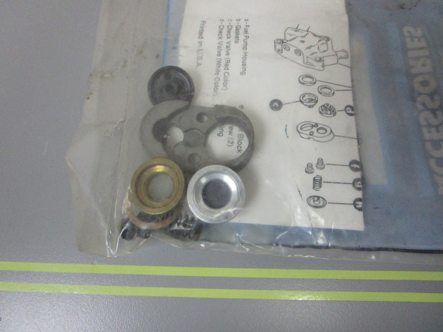 *NEW OEM* 0810 Mercury Quicksilver Check Valve Kit 21-13424A1