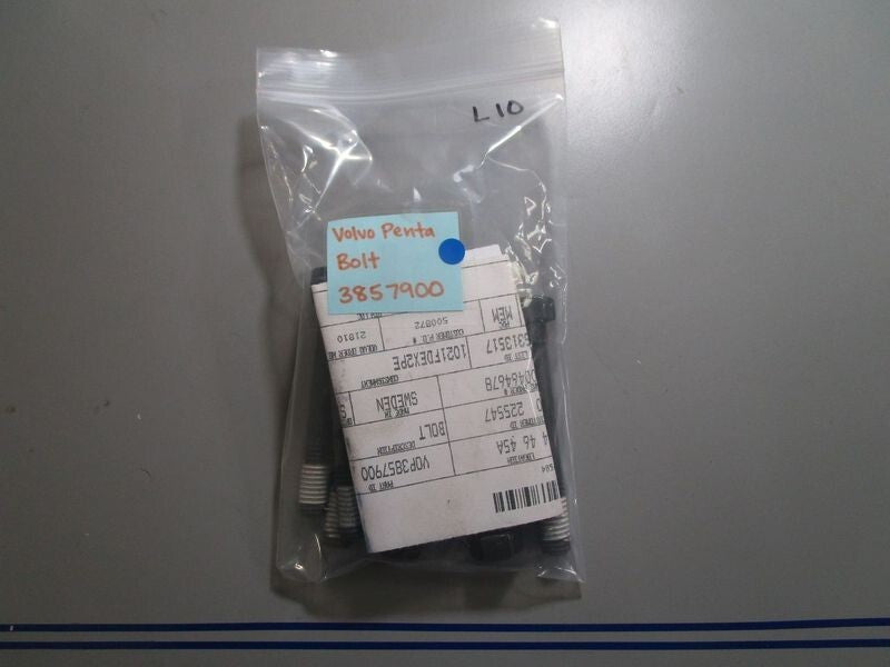 *NEW OEM* (LOT OF 10) 0770 Volvo Penta Guide Bolt 3857900 03857900