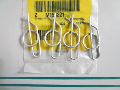 NEW OEM (LOT OF 4) M154221 John Deere Cotter Pin 0820
