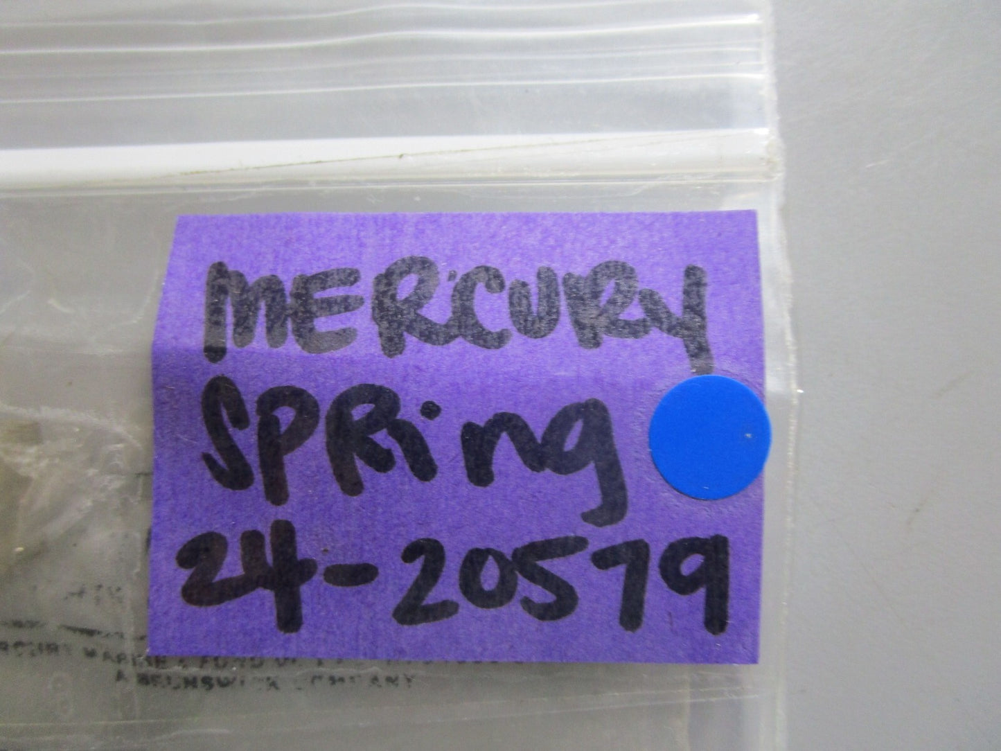 *NEW OEM* 0770 Mercury Quicksilver Spring 24-20579