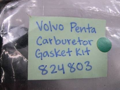 NEW OEM (LOT OF 2) 824803 Volvo Penta Carburetor Gasket Kit 0810