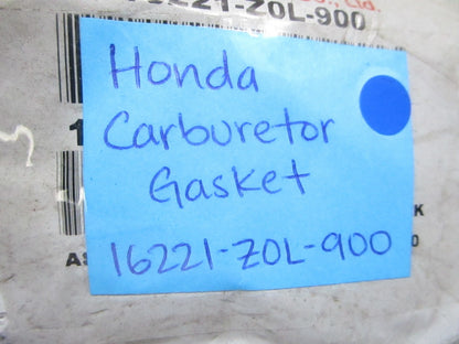 *NEW OEM* 0810 Honda Carburetor Gasket 16221-Z0L-900