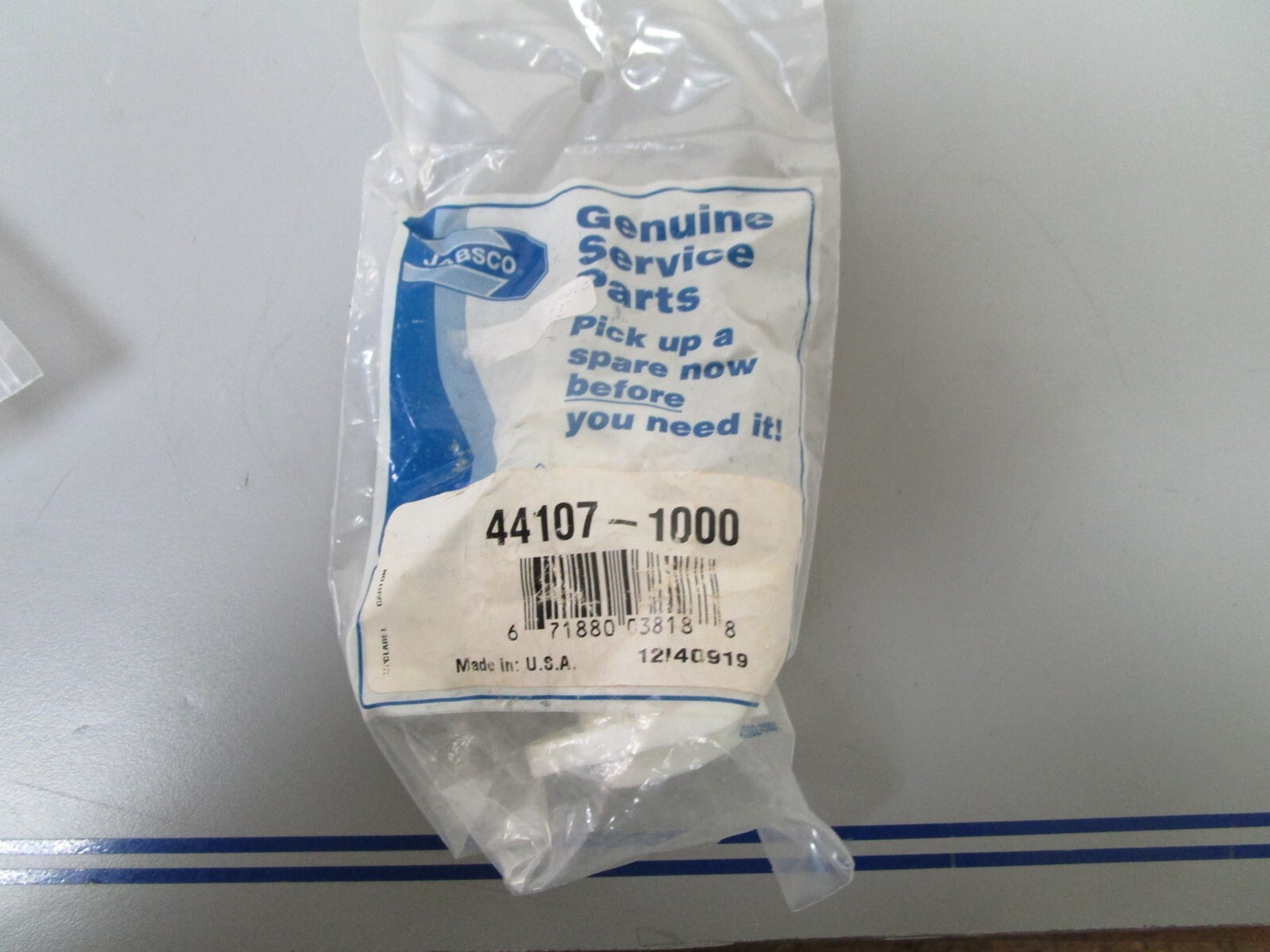 *NEW OEM* 0720 Jabsco Plastic Discharge Port 44107-1000