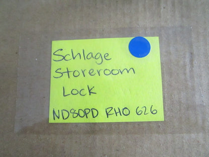 NEW OEM Schlage ND80PD RHO 626 Storeroom Lock 0820
