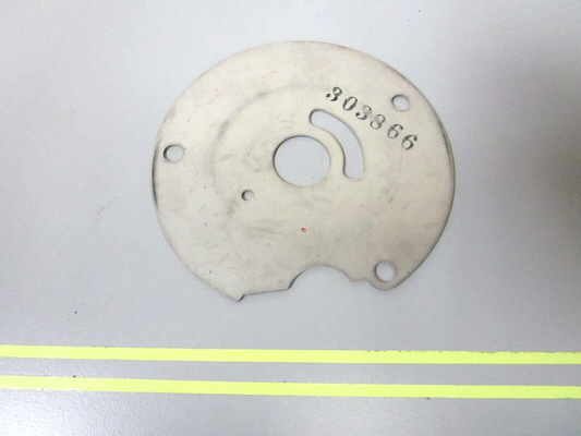 *NEW OEM* 0750 OMC Johnson Evinruide IMPELLER HOUSING PLATE 303866 0303866