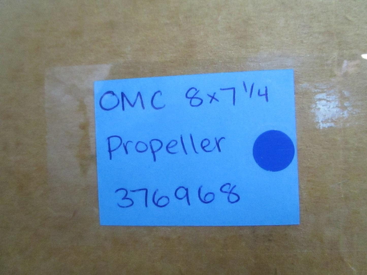 *NEW OEM* 0820 OMC Johnson Evinrude 8×7¼ Propeller 376968 0376968