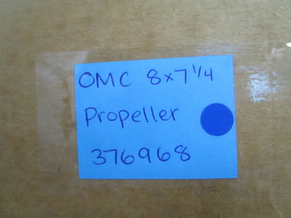 *NEW OEM* 0820 OMC Johnson Evinrude 8×7¼ Propeller 376968 0376968