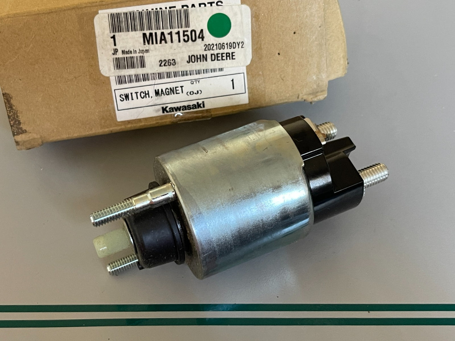 John Deere MIA11504 NEW OEM Starter Solenoid 12V X300 X500 X700 ZTrak LX 0720