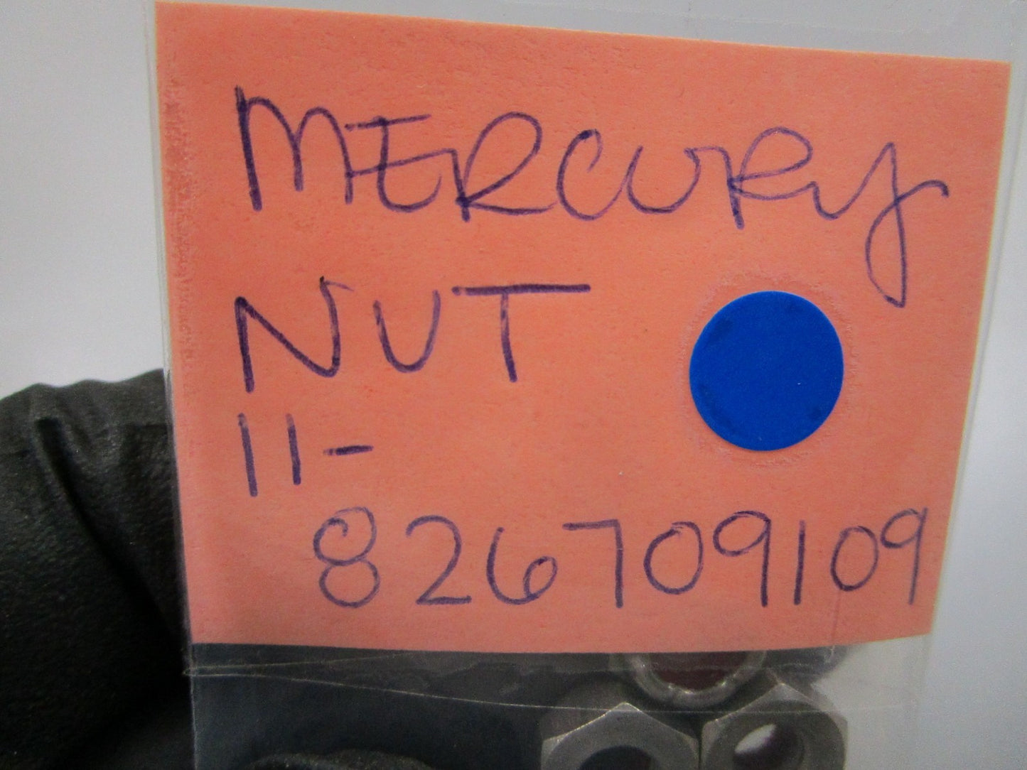 *NEW OEM* (LOT OF 3) 0810 Mercury Quicksilver Nut 11-826709109