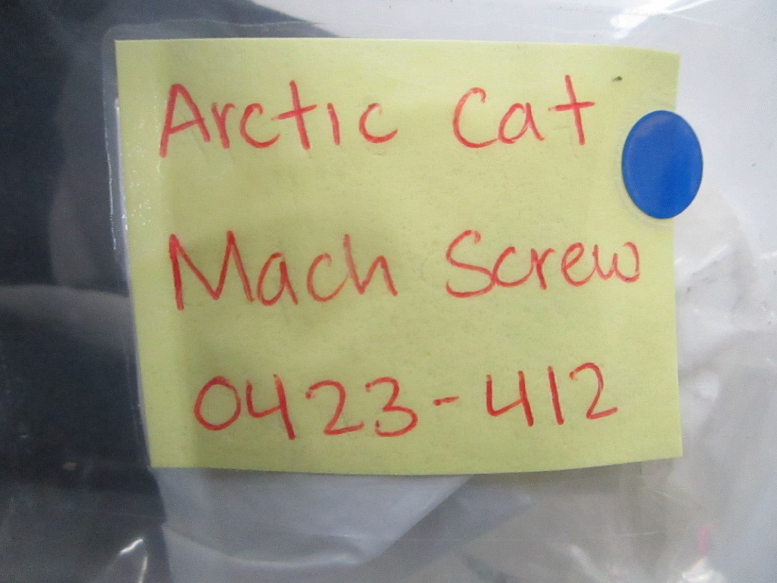*NEW OEM* (LOT OF 3) 0810 Arctic Cat Mach Screw 0423-412