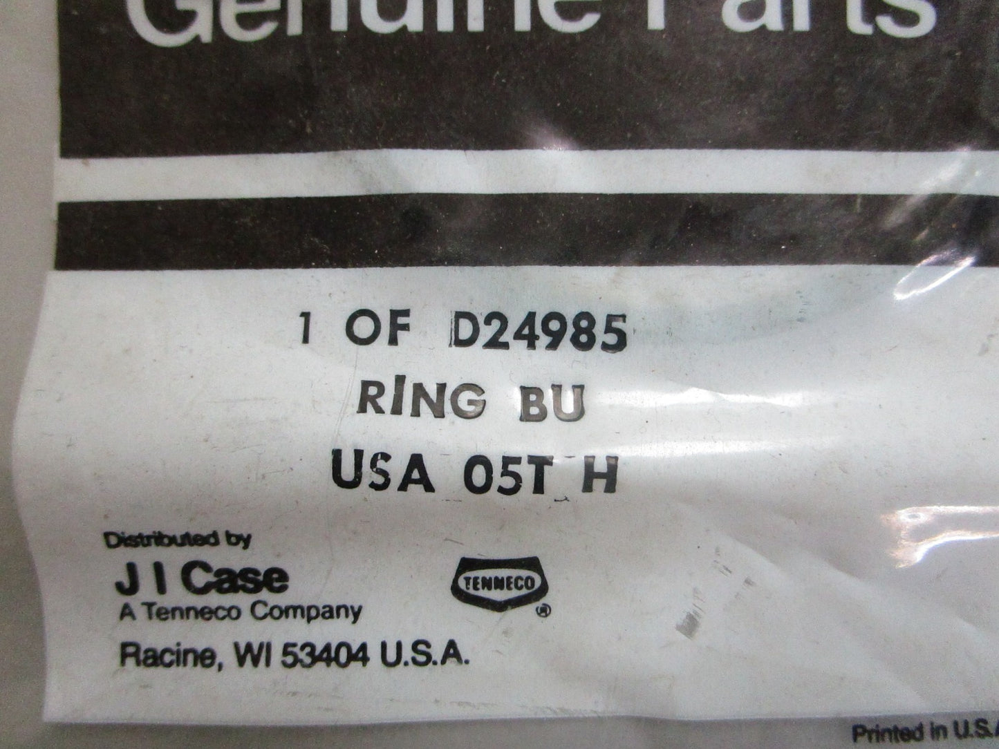 *NEW OEM* 0820 Case IH Ring D24985