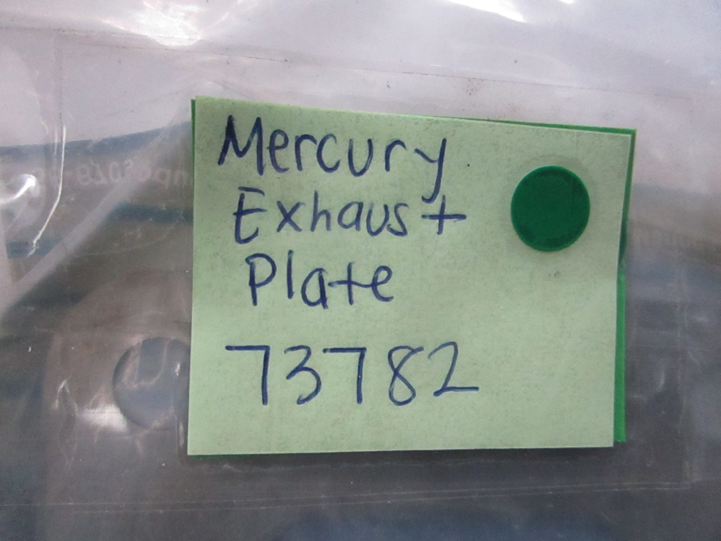 NEW OEM 73782 Mercury Quicksilver Exhaust Plate 0810