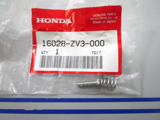 *NEW OEM* 0810 Honda Screw & Spring Set 16028-ZV3-000