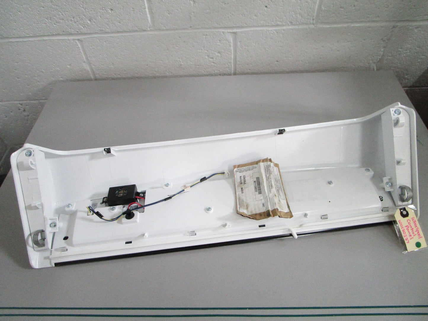 Whirlpool NEW OEM Washer Control Panel Console W11130237 NOS White Part 0820