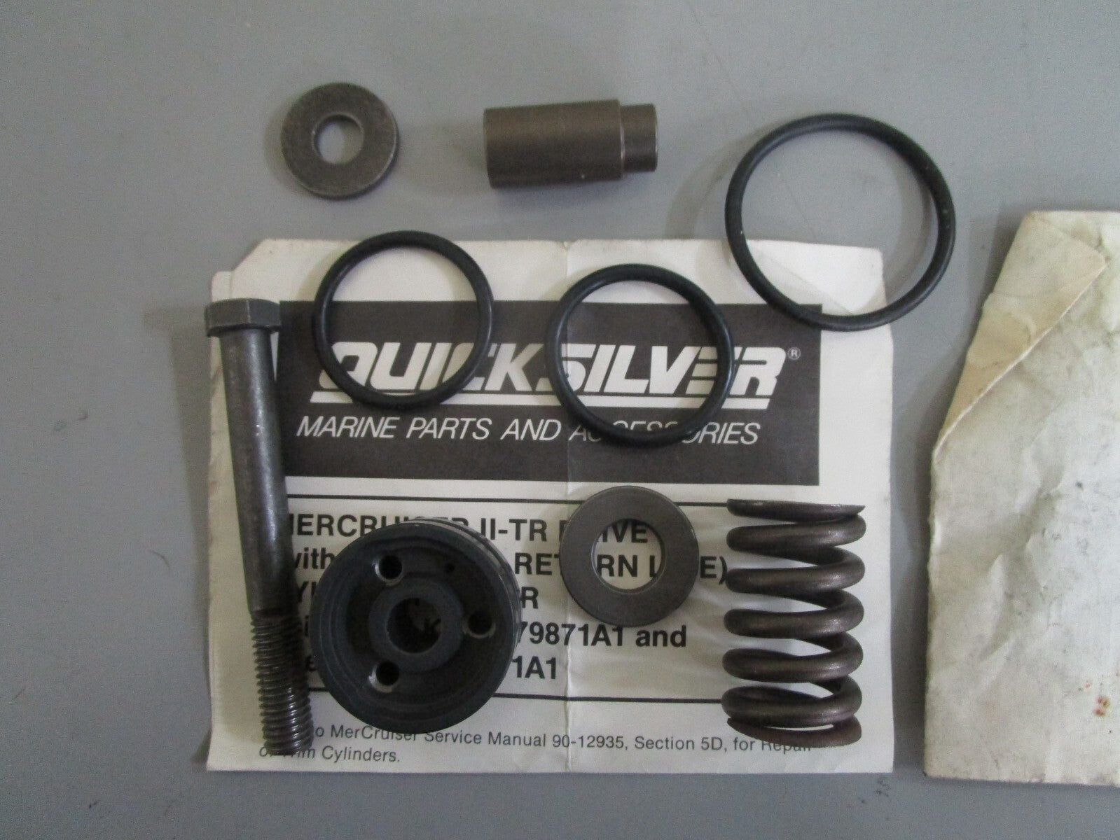 *NEW OEM* 0820 Mercury Quicksilver Overhaul Kit 86611A