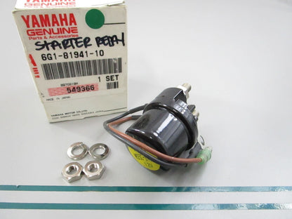 NEW OEM 6G1-81941-10-00-00 Yamaha Starter Relay 0810