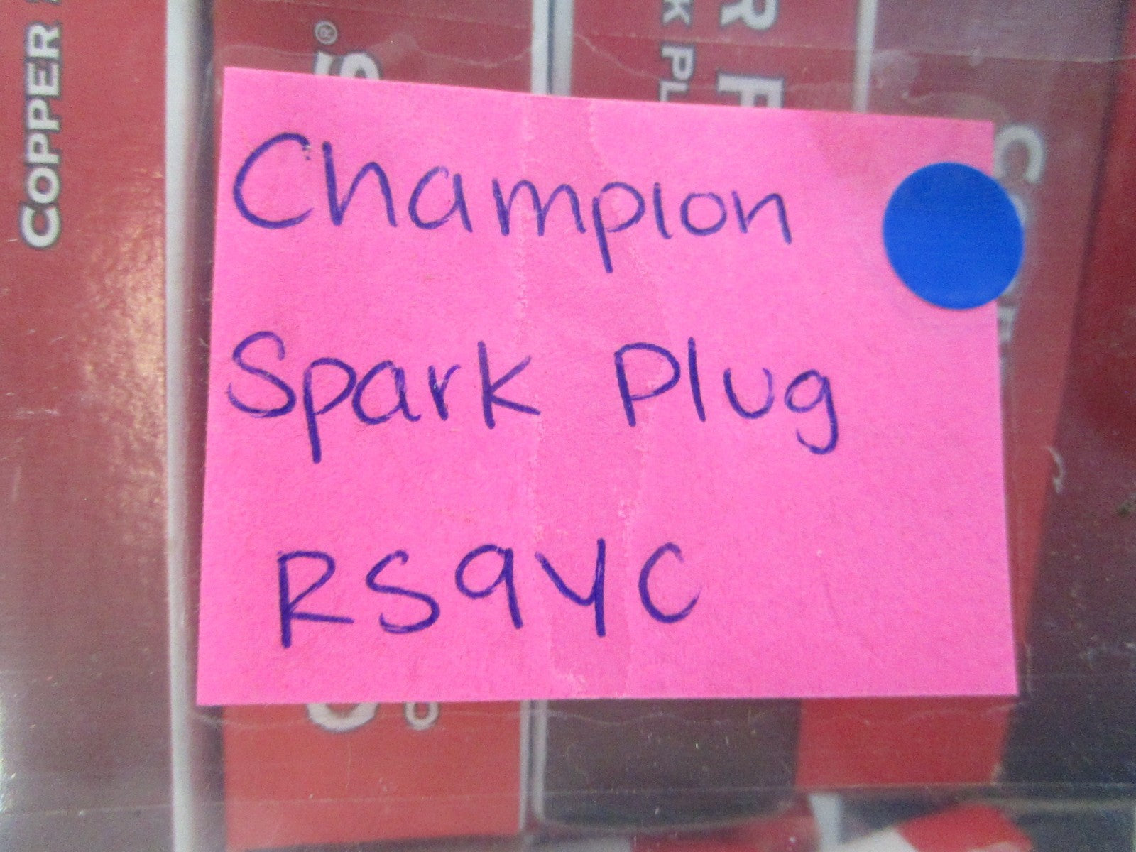 NEW (LOT OF 12) RS9YC Champion Spark Plug 0810