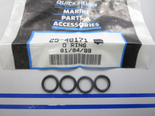 NEW OEM (LOT OF 4) 25-48171 Mercury Quicksilver O-Ring 0810