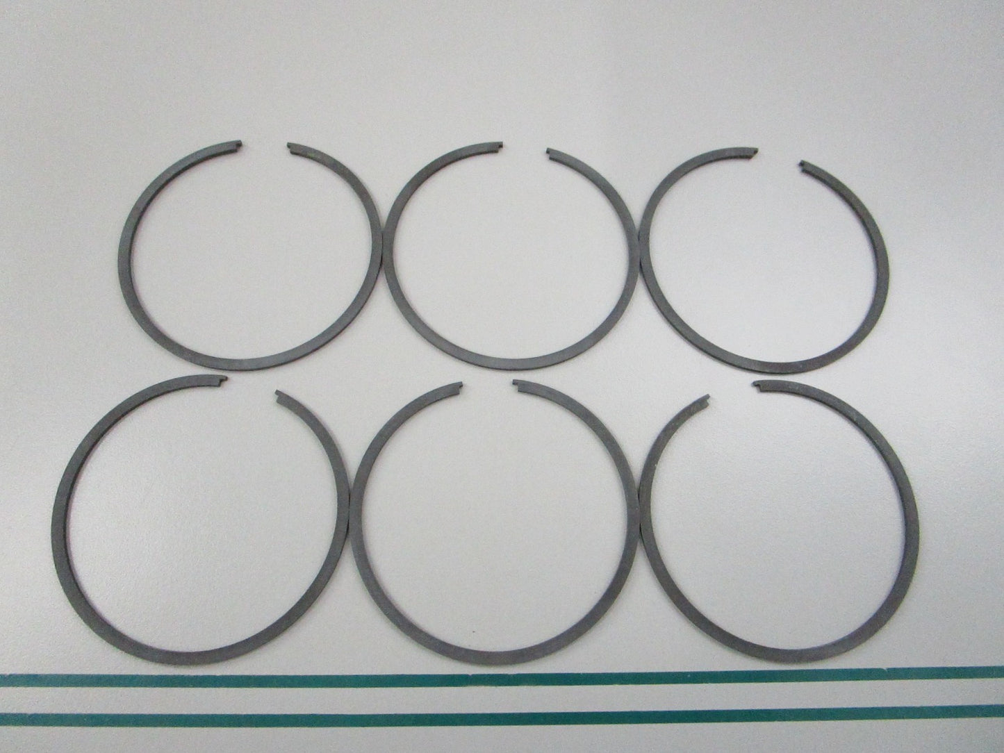 NEW OEM 39-78816A12 Mercury Quicksilver 6 Piston Ring Set 0810