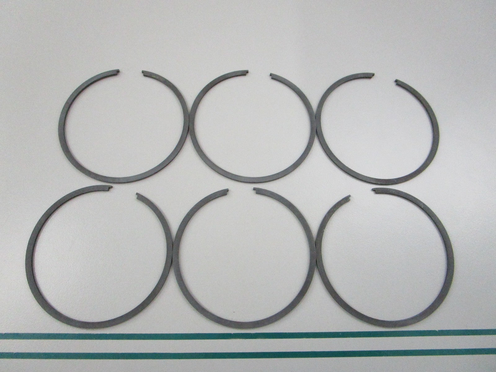 NEW OEM 39-78816A12 Mercury Quicksilver 6 Piston Ring Set 0810