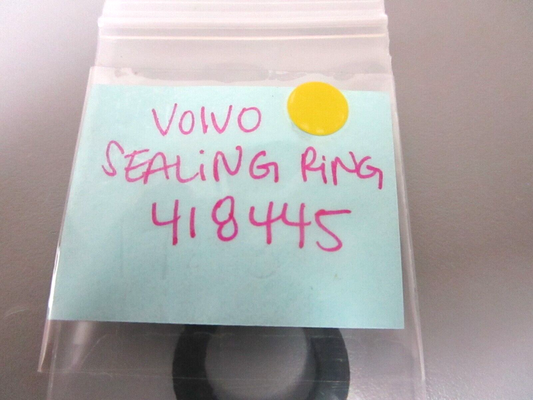 *NEW OEM* (LOT OF 2) 0750 Volvo Penta  SEALING RING 418445
