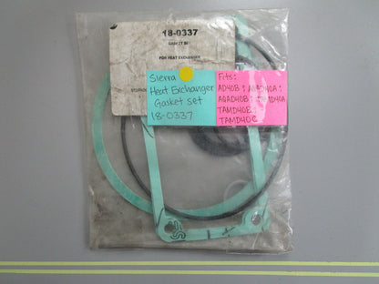 *NEW* 0820 Sierra Heat Exchanger Gasket Set 18-0337 Fits: AD40B, AQAD40A