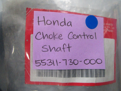 *NEW OEM* 0810 Honda Choke Control Shaft 55311-730-000