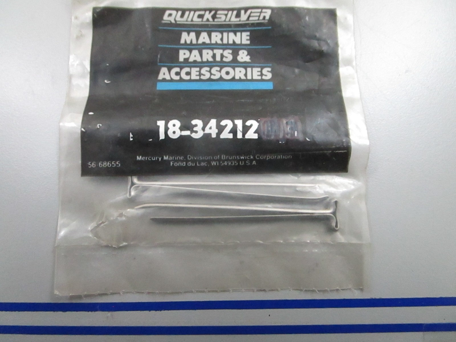 *NEW OEM* (LOT OF 2) 0810 Mercury Quicksilver Cotter Pin 18-34212