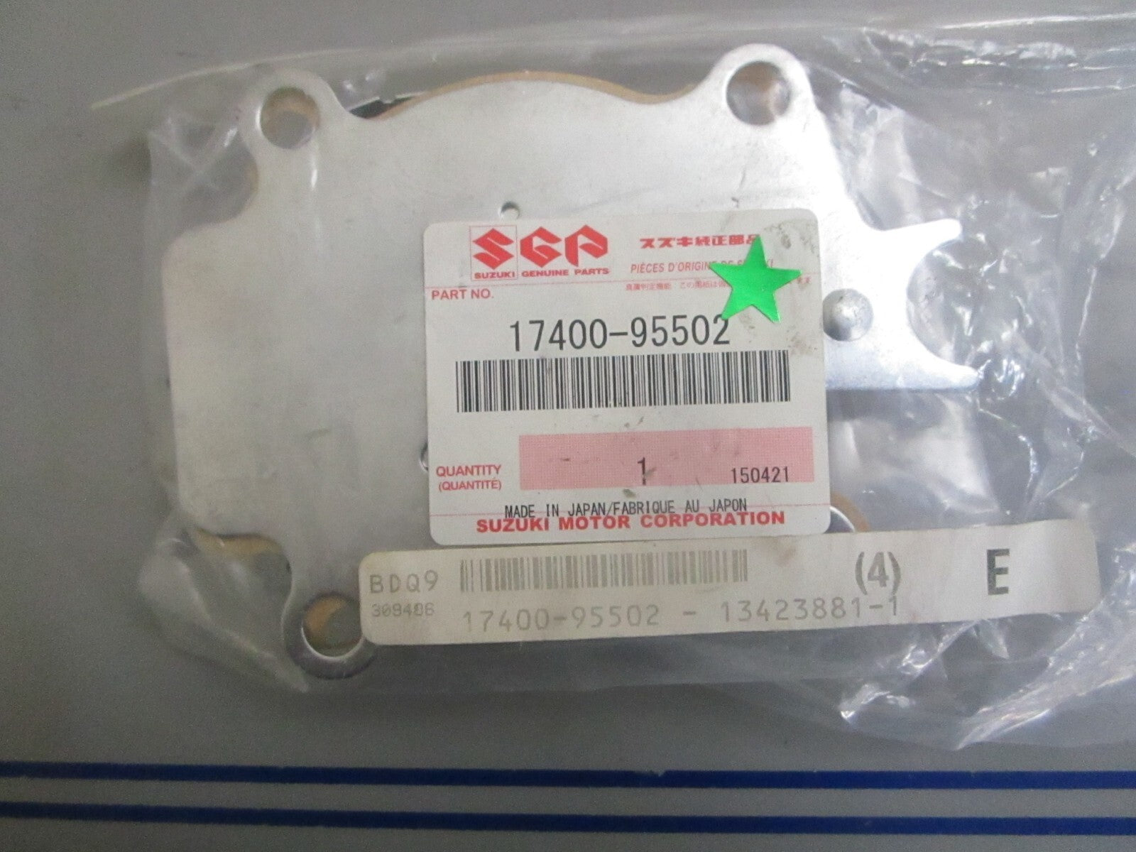 *NEW OEM* 0820 Suzuki Water Pump Repair Kit 17400-95502