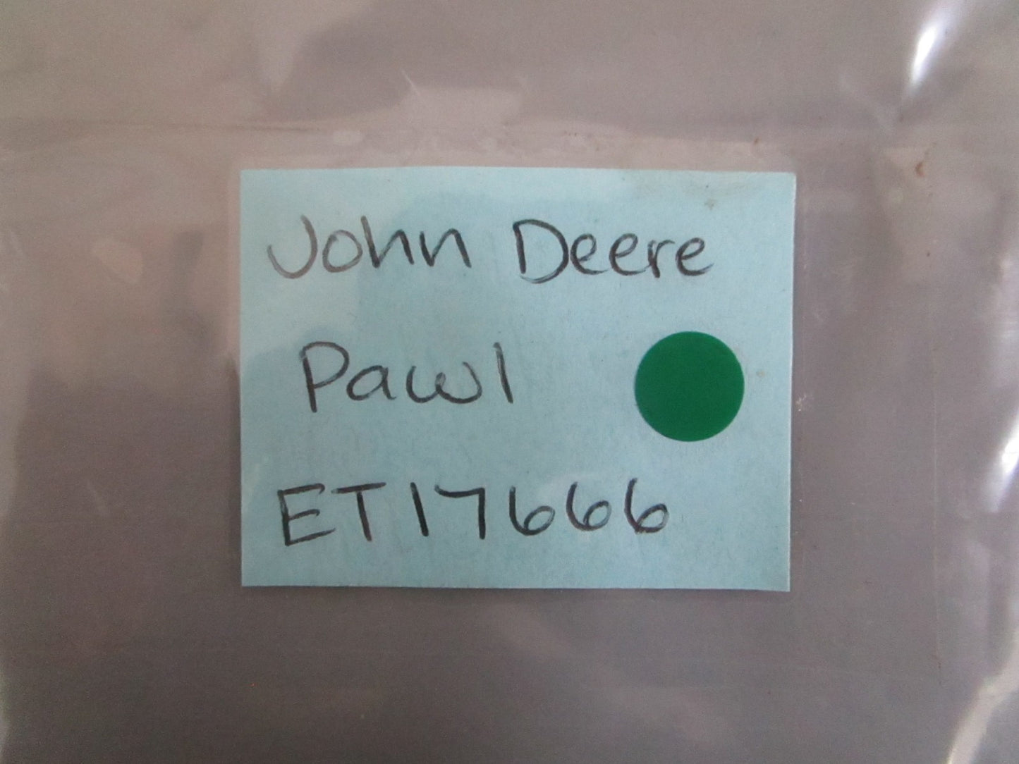 NEW OEM ET17666 John Deere Pawl 0820