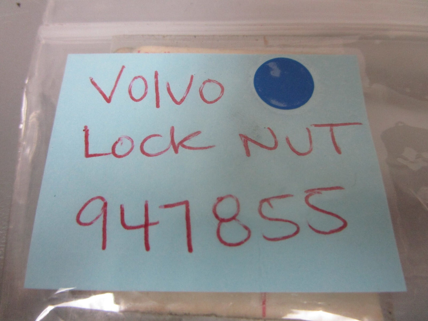 *NEW OEM* 0720 Volvo Penta Lock Nut 947855