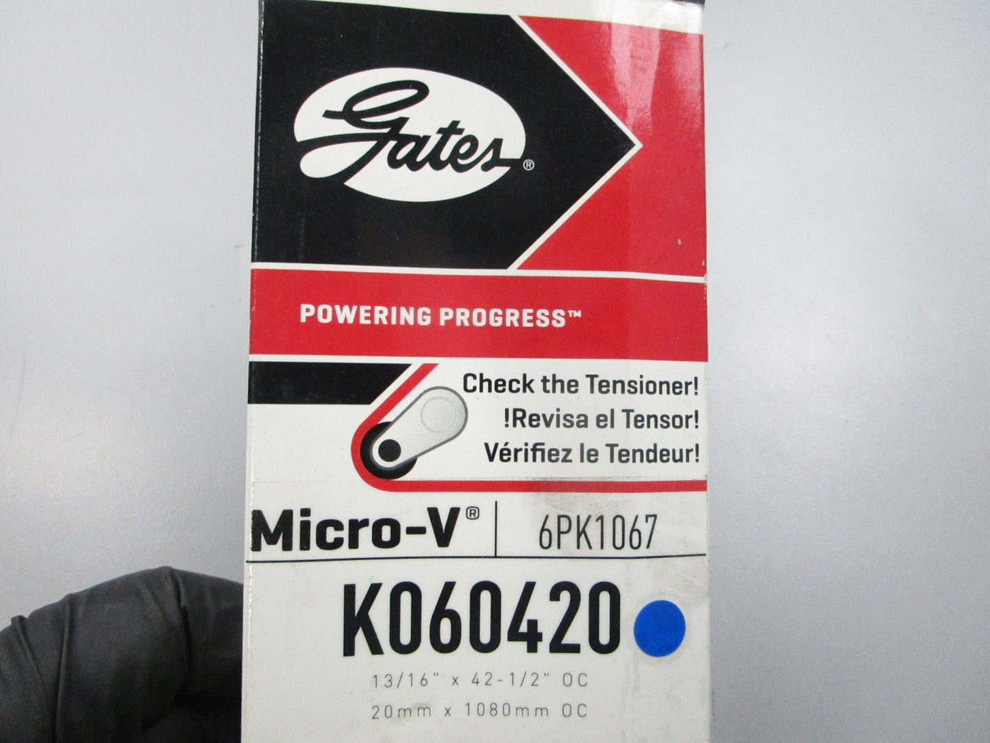 NEW K060420 Gates Micro-V Serpentine Belt 0810