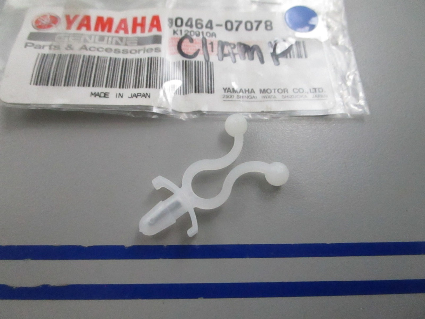 NEW OEM 90464-07078 Yamaha Clamp 0810