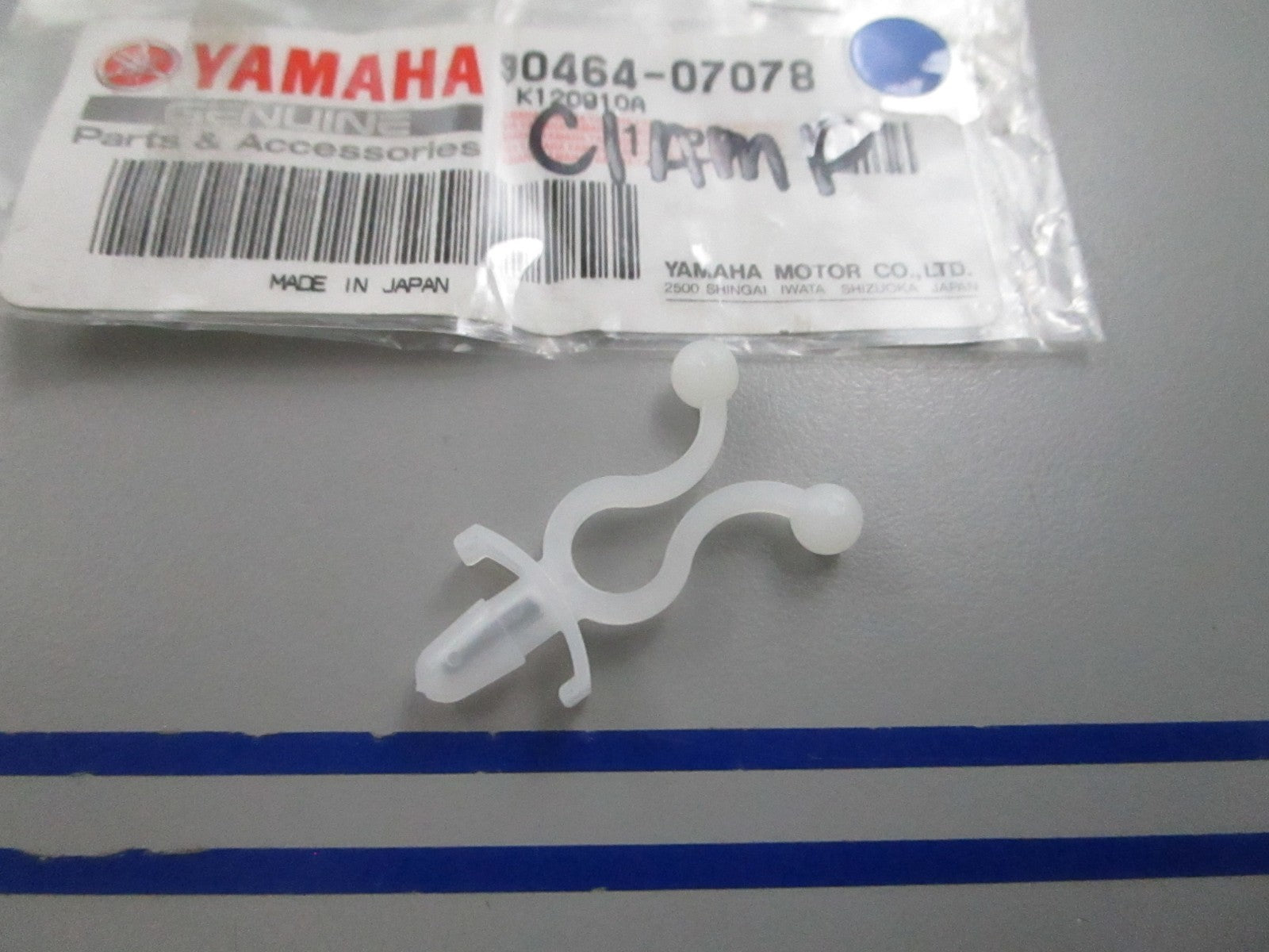NEW OEM 90464-07078 Yamaha Clamp 0810