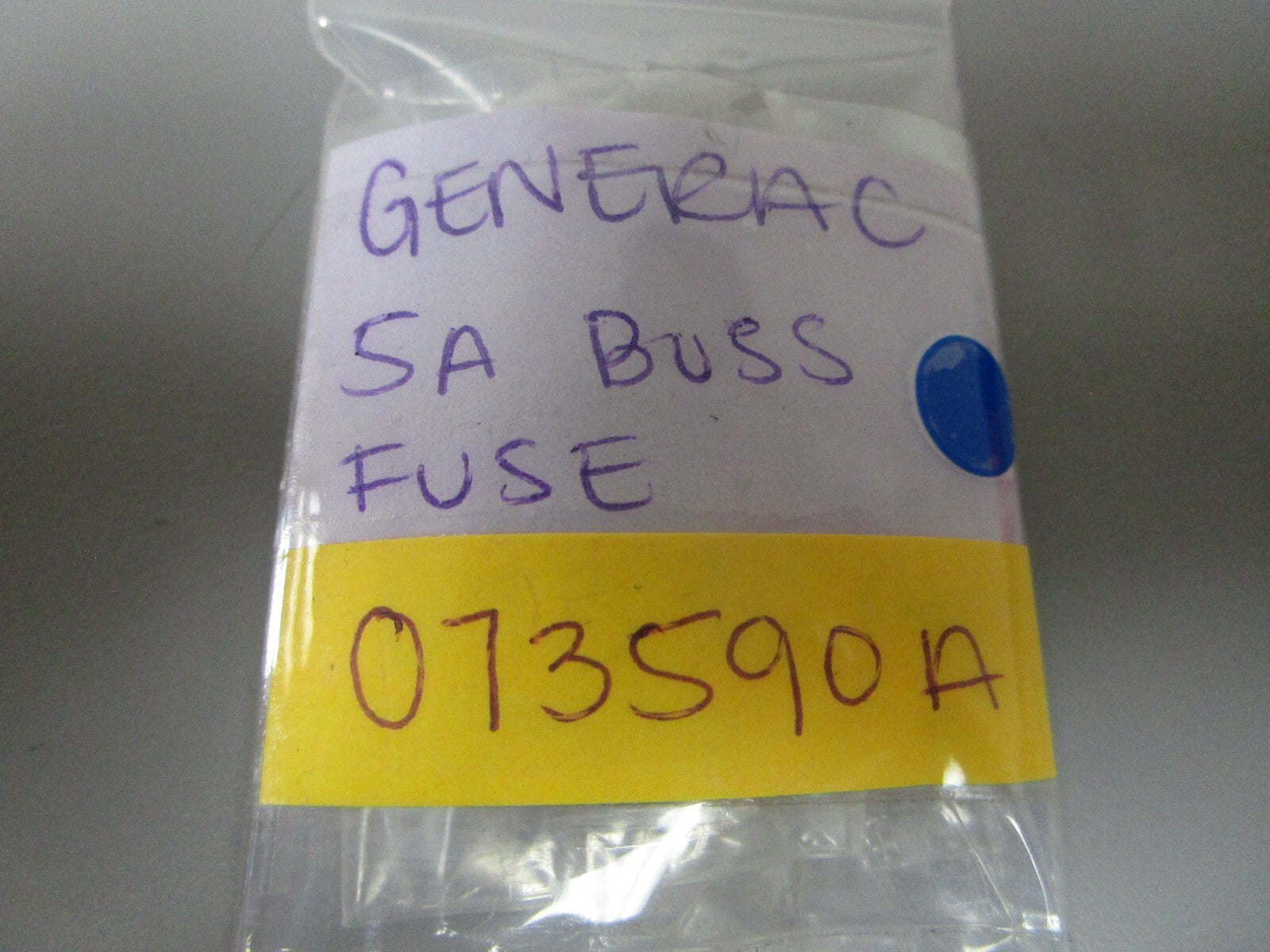 *NEW OEM* 0810 Generac 5A Buss Fuse 073590A