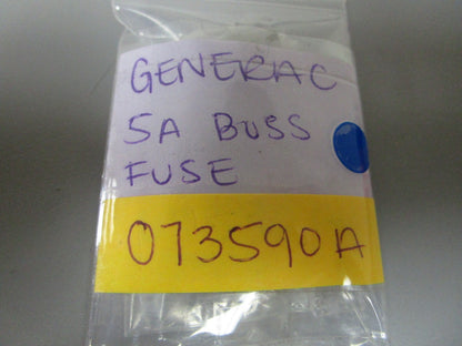 *NEW OEM* 0810 Generac 5A Buss Fuse 073590A