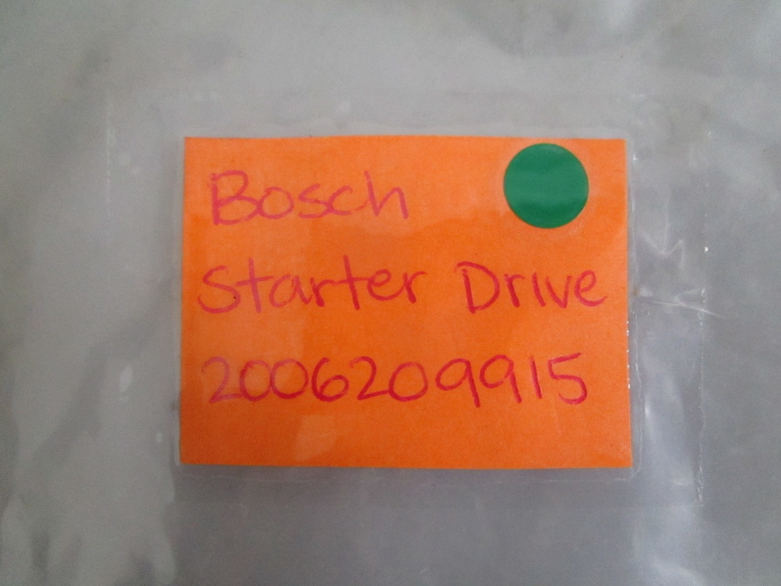 NEW OEM 2006209915 Bosch Starter Drive 0820