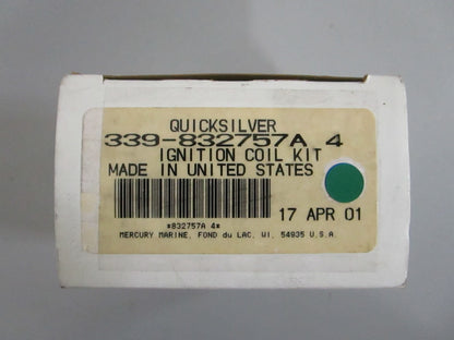 Mercury Quicksilver 339-832757A4 Ignition Coil Kit 2-Cycle 6-225HP NEW OEM 0820