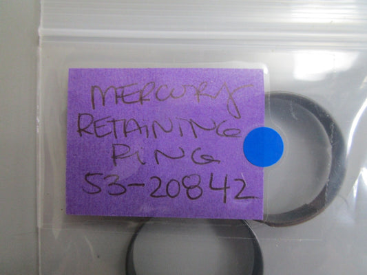 *NEW OEM* (LOT OF 2) 0810 Mercury Quicksilver Retaining Ring 53-20842