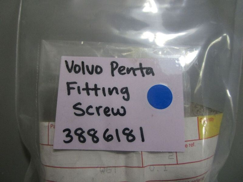 *NEW OEM* 0770 Volvo Penta Fitting Screw 3886181