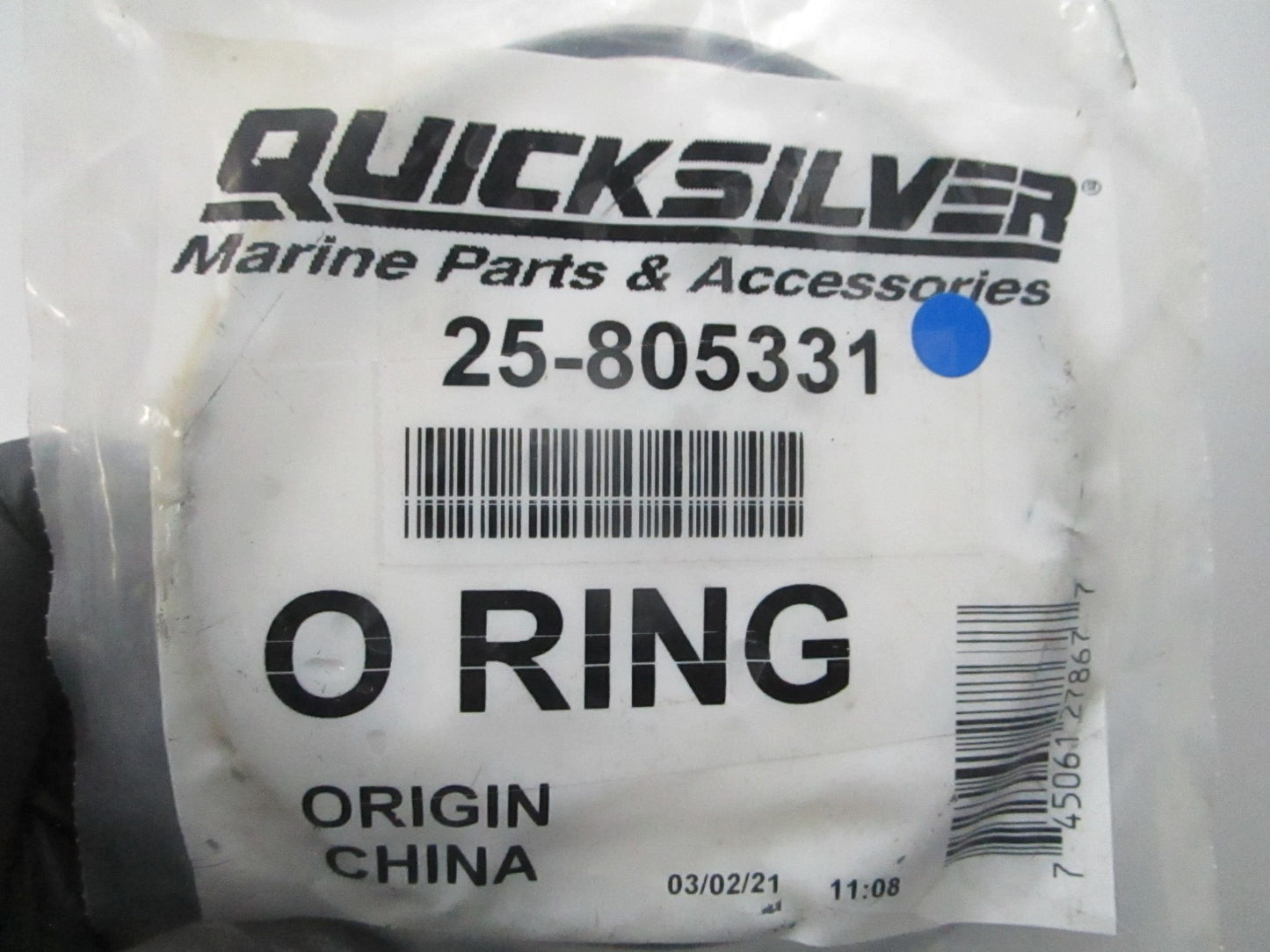 *NEW OEM* 0810 Mercury Quicksilver O-Ring 25-805331