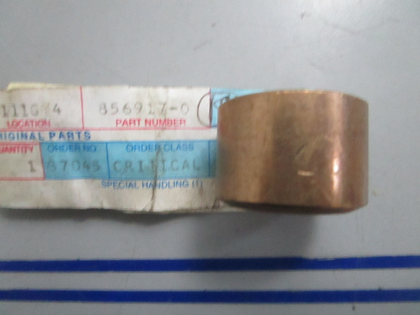 *NEW OEM* 0820 Volvo Penta Bearing 856917