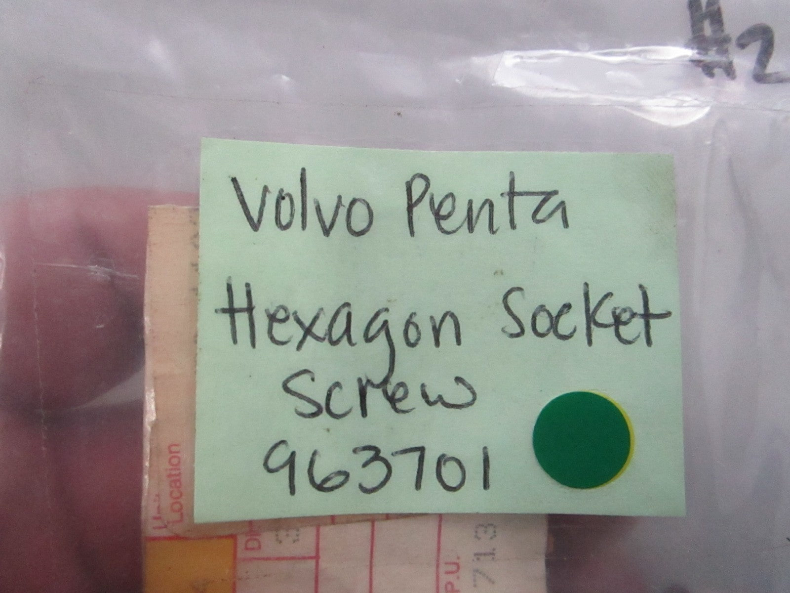 NEW OEM 963701 Volvo Penta Hexagon Socket Screw 0810