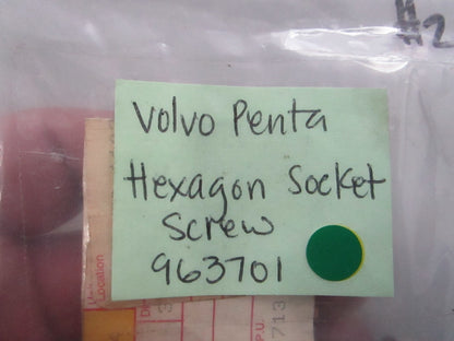 NEW OEM 963701 Volvo Penta Hexagon Socket Screw 0810