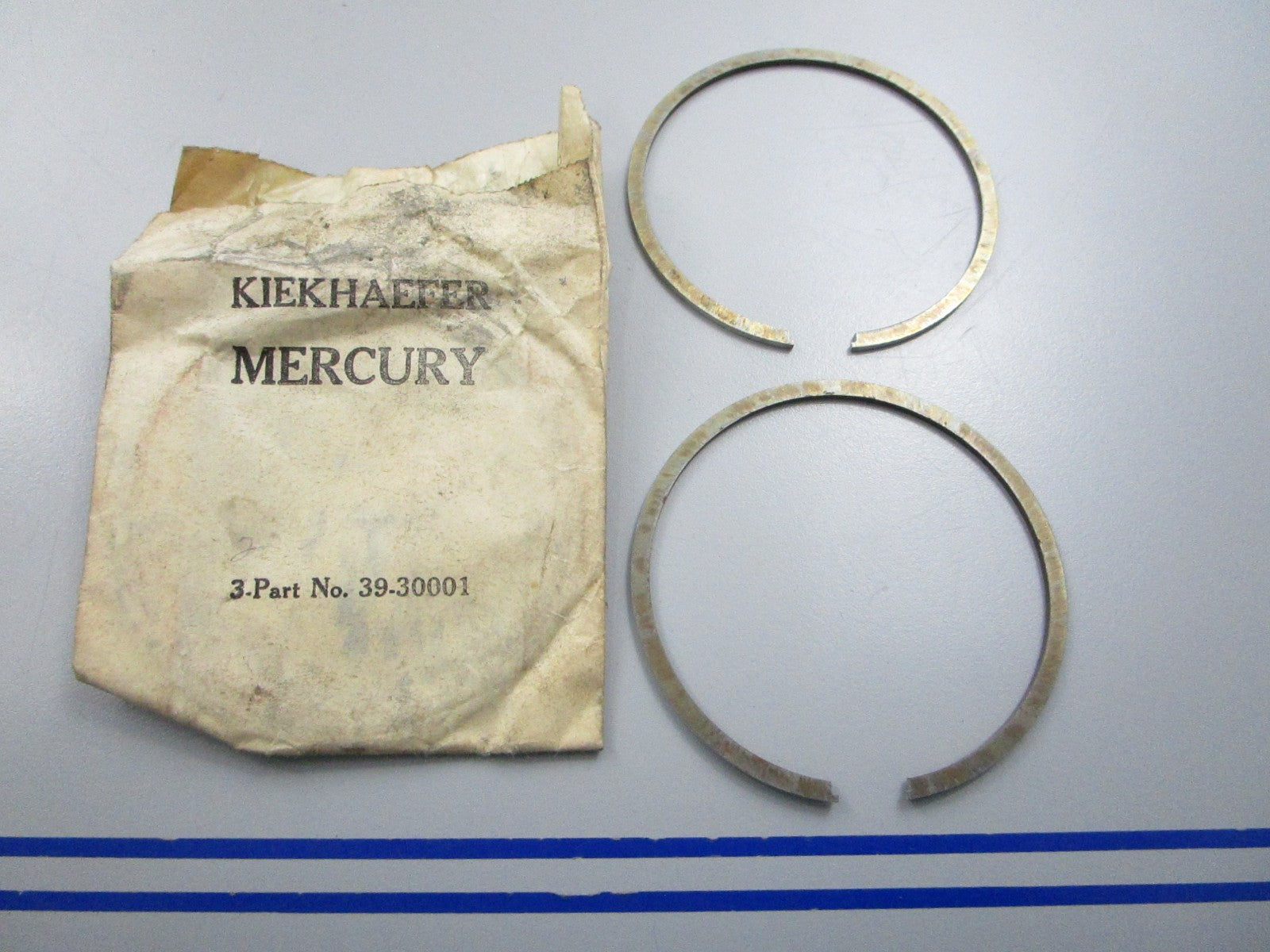 NEW OEM (LOT OF 2) 39-30001 Mercury Quicksilver 2 Ring Set 0810