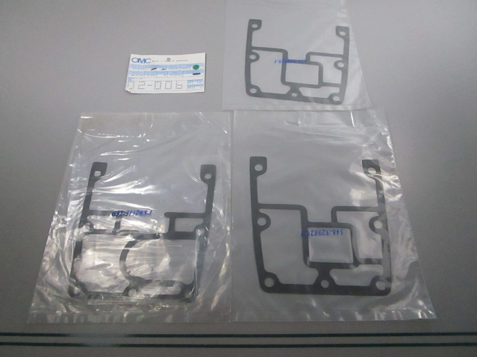 NEW OEM (LOT OF 3) 329828 0329828 OMC Johnson Evinrude Gasket 0810