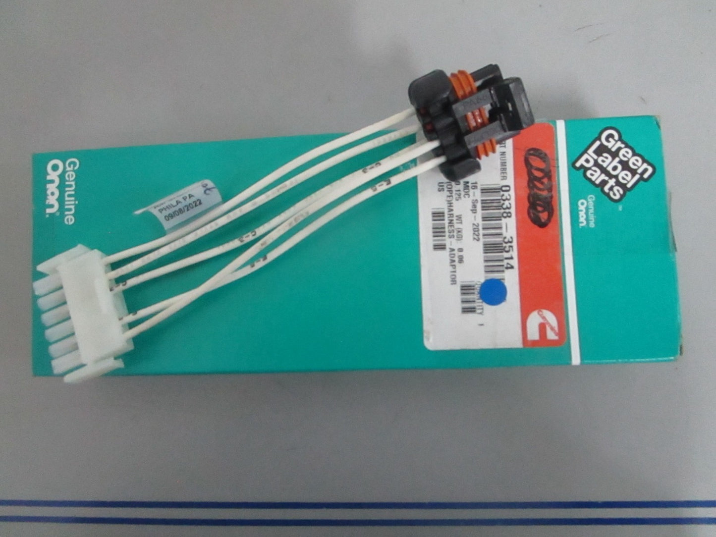 *NEW OEM* 0820 Onan Cummins Adaptor Harness 0338-3514